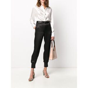 3.1 Phillip Lim side stripe satin Jogger Pants